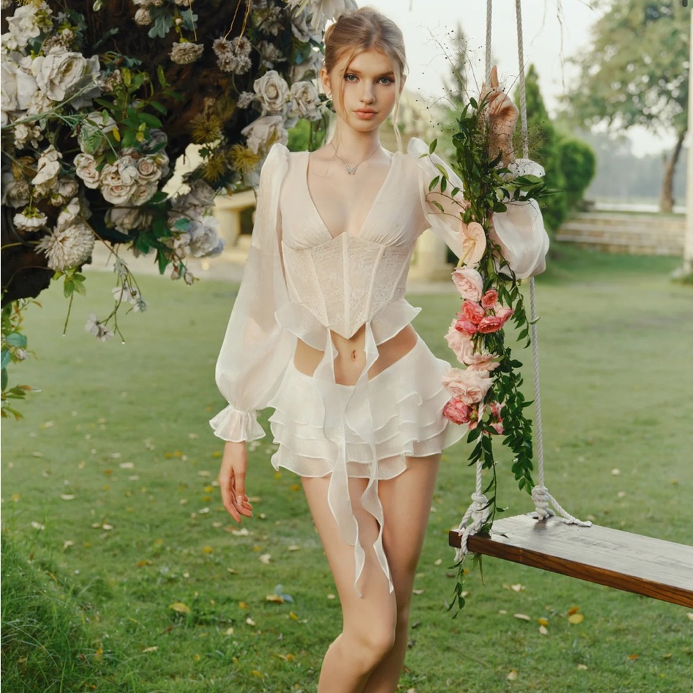 Ivory corset